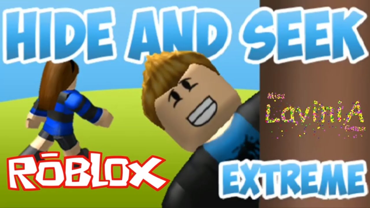 Роблокс Экстремальные Прятки на канале Miss Lavinia Game! Hide and seek extreme Roblox!