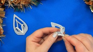 DIY Снежинка из фоамирана