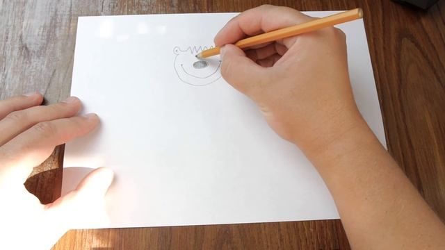 How to draw a hedgehog / как нарисовать ежика