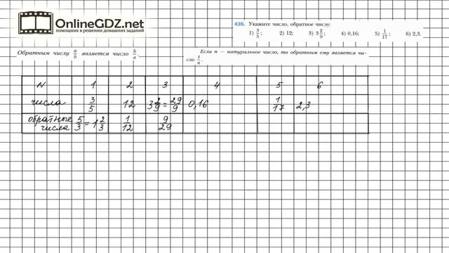 Задание №435 - Математика 6 класс (Мерзляк А.Г., Полонский В.Б., Якир М.С.) смотреть онлайн