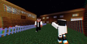 Наконец.....Деревня..- Страшилки Minecraft