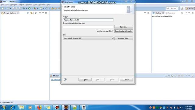 Configure eclipse for Apache Tomcat 7 смотреть онлайн
