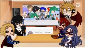 Pro hero’s react to the dekusquad// murdersquad // MHA Gacha life