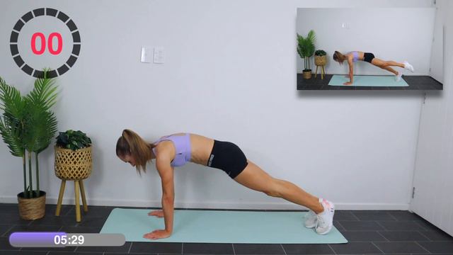 How to LOSE MUFFIN TOP | 10 Min Ab Workout at Home смотреть онлайн