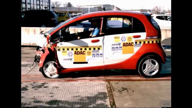 Crashtest Mitsubishi I-MiEV