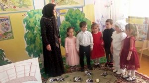 Занятие по развитию речи в средней группе на аварском языке