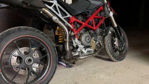 Ducati Hypermotard 1100S — Звук сцепления в разных конфигурациях
