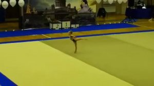 Климук Валерия выступления по художественной гимнастике АУРА