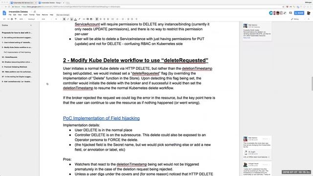 Kubernetes SIG Service Catalog 2018-07-27 - Delete смотреть онлайн