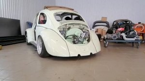 Фольксваген жук, первые движения