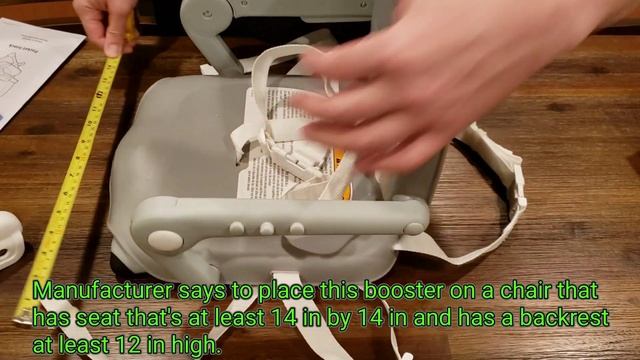 Product Review P0089 - Pocket Snack Portable Booster Seat (Chicco) смотреть онлайн