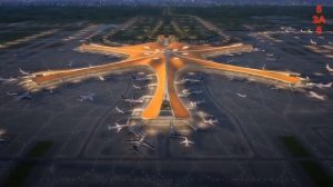 Китай снова бьет рекорды, построив самый большой аэропорт мира!