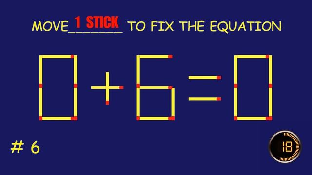 Matchstick Magic 200| Fix by Moving Matchsticks| Can you solve the puzzle? | Logic Matchstick Trick смотреть онлайн