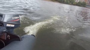 Лодка Тунгуска 600, проба.