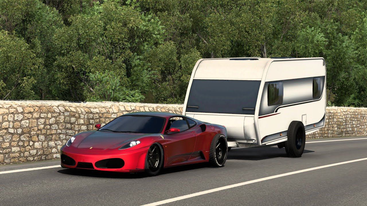 [ETS 2] Ferrari F 430 2004 Bullet Delivery смотреть онлайн