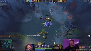 Серега Кричит на Тиму, Тащит Раков на АМе Воине | серега пират | дота 2