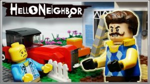 LEGO Мультфильм Привет Сосед / LEGO Stop Motion Hello Neighbor