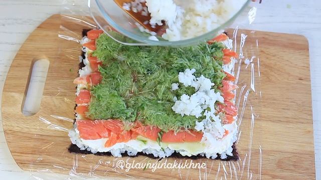 Когда лень заморачиваться - готовлю так / Ленивые роллы / Lazy rolls