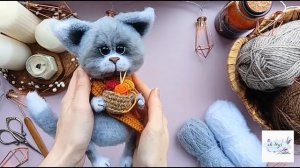 ВЯЗОВЛОГ #3: Мои котики/Обзор фактурной пряжи