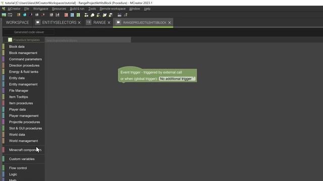 Entity Selectors | MCreator смотреть онлайн