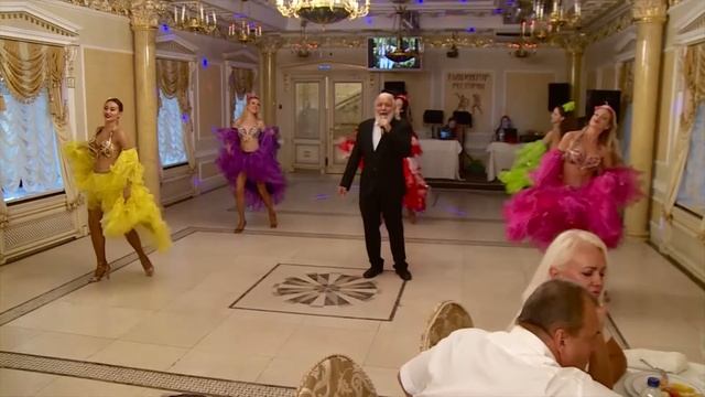 Тамада на юбилей, поющий ведущий на день рождения Юрий Кузнецов и Шоу балет. смотреть онлайн