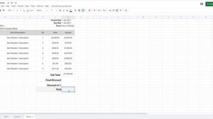 How to Create a Zoho Invoice in Google Sheets | Free Google Sheets Invoice Template