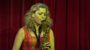 Елена Филипова Джазовые импровизации на саксофоне 2016 СТОЛИК НА ДВОИХ