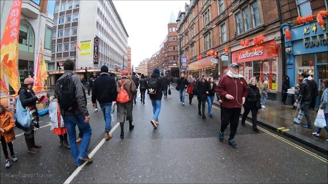 Chinese New Year Celebrations In China Town London | LONDON WALKING TOUR
