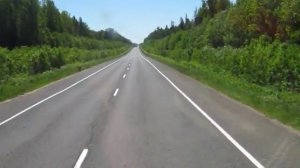 Выезжаем на асфальт. Автодорога Шарья - Никольск (34Р-10)