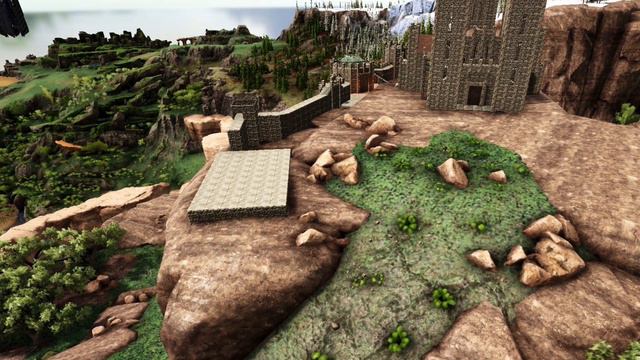 Ark: Survival Evolved - Timelapse - Secret Tek Cathedral and Castle смотреть онлайн