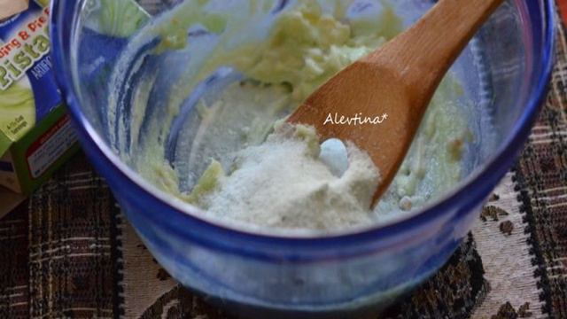 Фисташковое песочное печенье