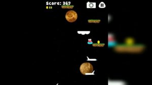 Gameplay pou (Sky Jump)