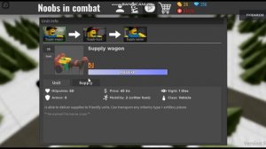 Гайд по Noobs in Combat #2 (5.1)- Все Войска и их описание.