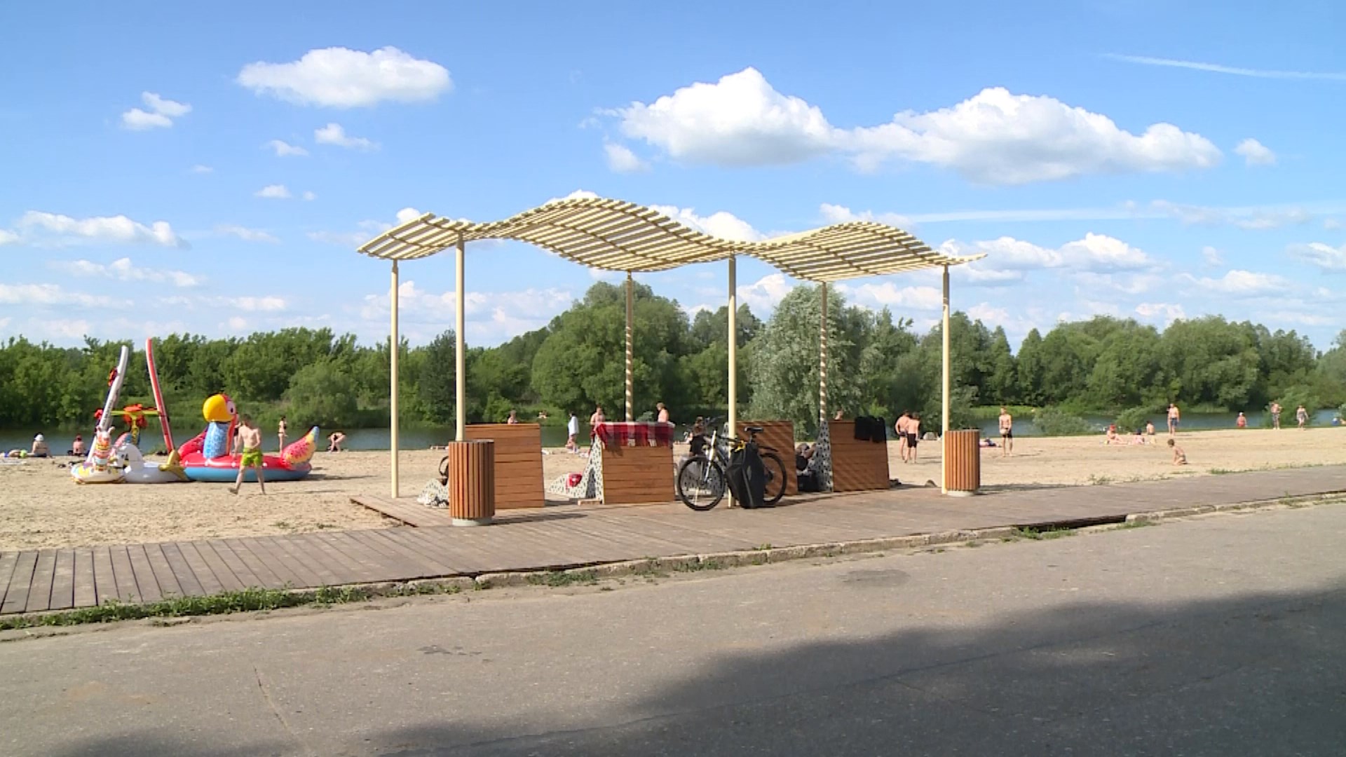 Купальный сезон: довольны ли рязанцы благоустройством пляжей