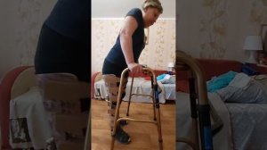 Тренировка на ходунках