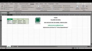 Aplicaciones de Excel 11 "Lista desplegable dependiente"