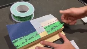 Скотч Tectis SITKO Flex для пароизоляции и гидроизоляции. Тестирование: отлично клеится до -16°C.