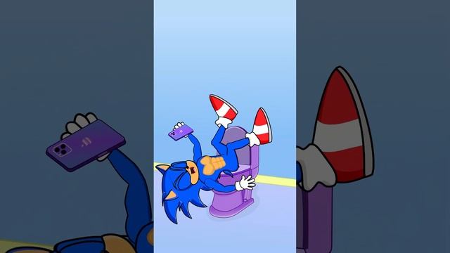 Sonic Short Funny - Sonic Singer | Talking To The Moon (Animation Meme)  #shorts #sonic #funny