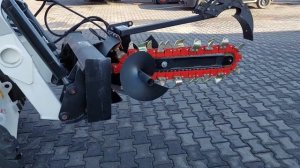 Skid steer trencher +Lonking CDM308