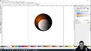Градиентная заливка в Inkscape (Линейная и Радиальная) | Урок 7