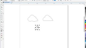 Рисуем в CorelDRAW облако
