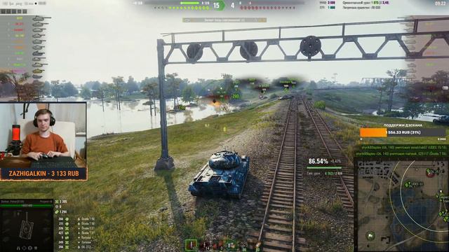 Путь к 100000000 серебра выбираем наилучшие премы / Стрим World of tanks