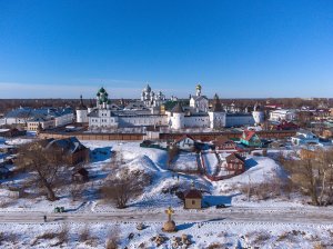 Полет над Ростовским кремлем