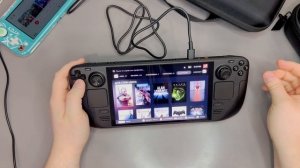 Распаковка Steam Deck Oled