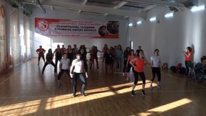 Zumba Тюмень фитнес марафон 14.02.2016