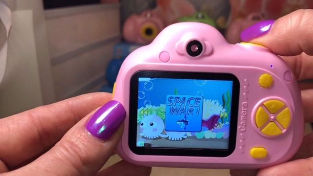 Kids Kamera ,детский многофунукциональный цифровой фотоаппарат смотреть онлайн