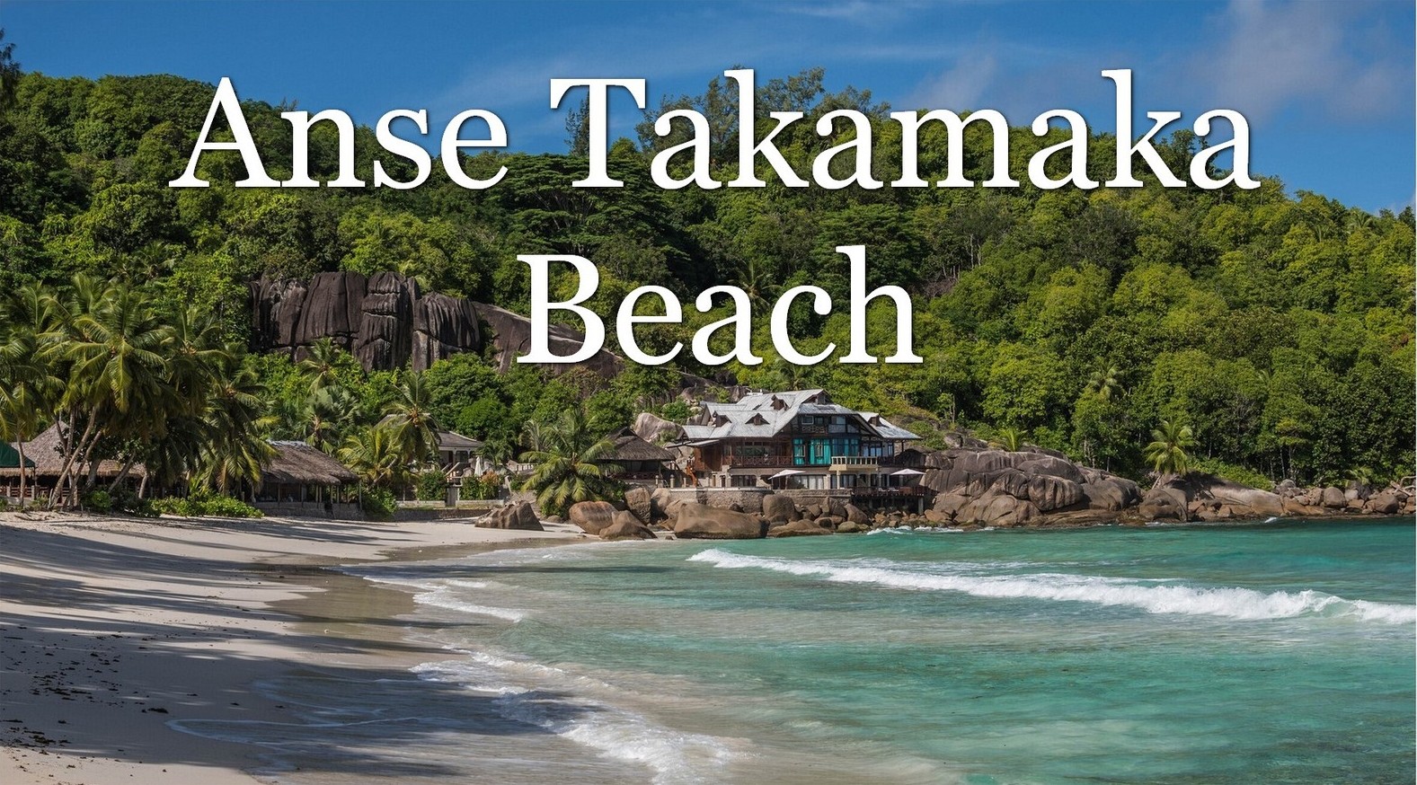 Anse Takamaka Beach. Сейшелы