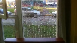 Пузырьковая панель в окне