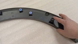 Накладка крыла переднего левого renault kapture