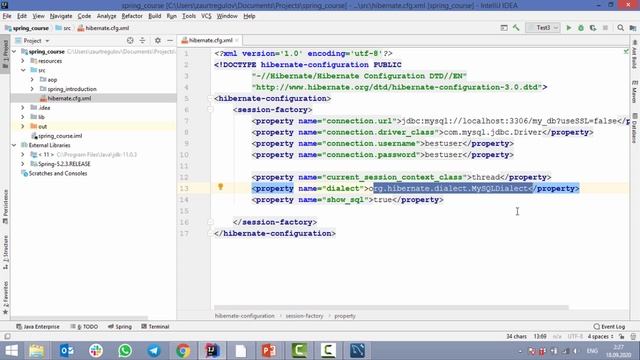 Урок 39 - Подключение Java приложения к БД (Spring для Начинающих) смотреть онлайн